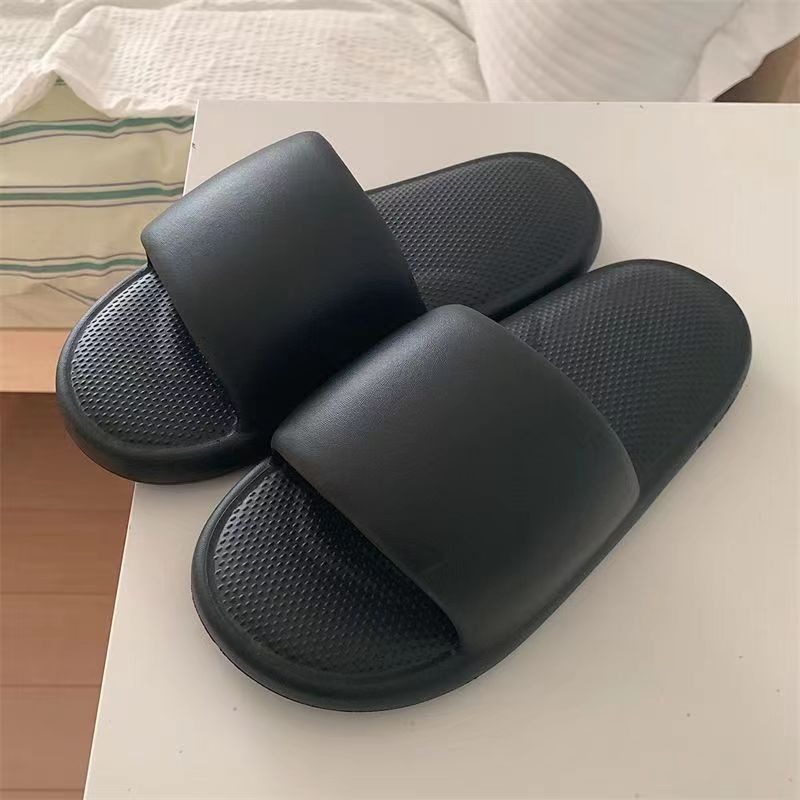 Soft Sole Bathroom Non-slip Slippers Men Flip Flops Soft Comfortable Slippers for Women Couples Home Indoor Slides
