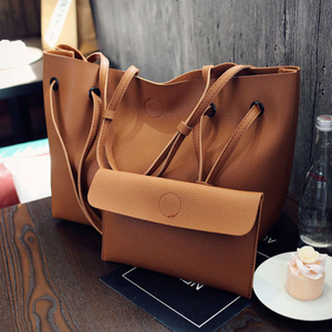  simple atmosphere Women's Large Capacity for travel Shoulder Bags PU Leather Ladies Wild Bags for Office