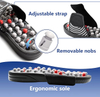 Comfortable Reflexology Sandals for Relaxation and Foot Pain Relief Plantar Fasciitis Relief Foot Massager