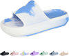 Cloud Slides for Kids丨Shower Slippers Bathroom Pool Sandals丨Boys Girls Comfy Thick Sole Slippers丨Summer Non-Slip Beach Shoes