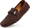 Men's Classic Penny Loafers, Slip-On Moccasin Driving Shoes, Comfortable Boat Flats