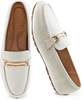 Penny Loafers for Women Comfortable - Dress Casual Slip On Flat Shoes for Walking Business Work Driving Office
