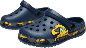 Toddler Clog Slippers Garden Sandals Slip On Water Shoes Sneakers Cartoon Slides for Boys and Girls Children Beach Pool Shower