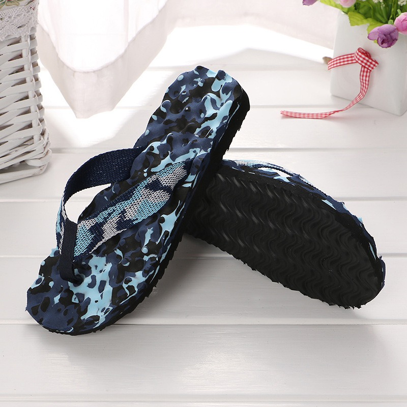Camouflage Flip Flops Slippers Sandals indoor outdoor Casual Men Non-Slip Beach Shoes