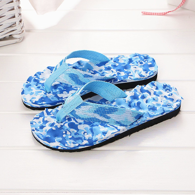 Camouflage Flip Flops Slippers Sandals indoor outdoor Casual Men Non-Slip Beach Shoes