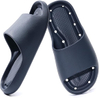 Shower Shoes for Women and Men Massage Slide Sandals Soft Cushioned Anti-Slip Pool Slides Comfort Quick Drying with Drain Holes Bathroom Slippers