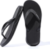 Womens Flip Flops Comfortable Cushion Slip On Beach Thong Sandals for Women Non-Slip