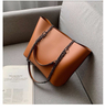 New Autumn and Winter Large Handbag Capacity Soft Leather Shoulder Bag Retro 
