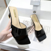 Fashion Slides Comfortable Commute Heels Party Shoes Sandals Casual Shoes Summer Women's Slippers