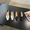 Women's Pointed Toe Heeled Shoes Summer New Shallow Chunky Heel Slip on Dress Shoes for Women Office Ladies Pumps Women's Shoes