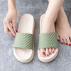  fashion all-in-one high-heeled mid-heel slippers women wear thick soles network red ins Korean non-slip sandals women