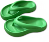 Cloud Comfy Flip Flops for Women Lightweight Thicken Sole Pillow Slippers Cute Cushioned Slippers Soft Foam 