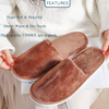  Spa Slippers Non Slip Disposable Slippers For Guest Washable Reusable Which Can Be Used As Women Men House Indoor Bathroom Bedroom Hotel Bride Slippers