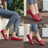 Women's Comfortable & Lightweight Leather Loafers Slip-Ons Driving Mocs Walking Shoes Cute Business Casual Dress Shoes Work Flats for Women
