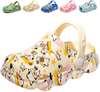Kids Clogs Boys Girls Toddler Dinosaur Slip on Slide Garden Shoes Cartoon Beach Pool Kids Clog Sandals Slippers Water Clogs