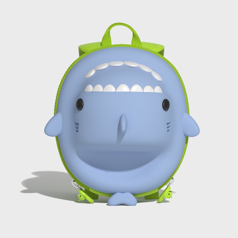 New 3D Children School Bags Kids Backpacks Shark Cartoon Toddler Kids Backpack Fashion Travel Outdoor Bags