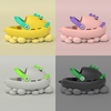 Child Kawaii Blue Cartoon Clogs Summer Kids Lovely Dinosaur Outdoor Garden Shoes Cute Boys 