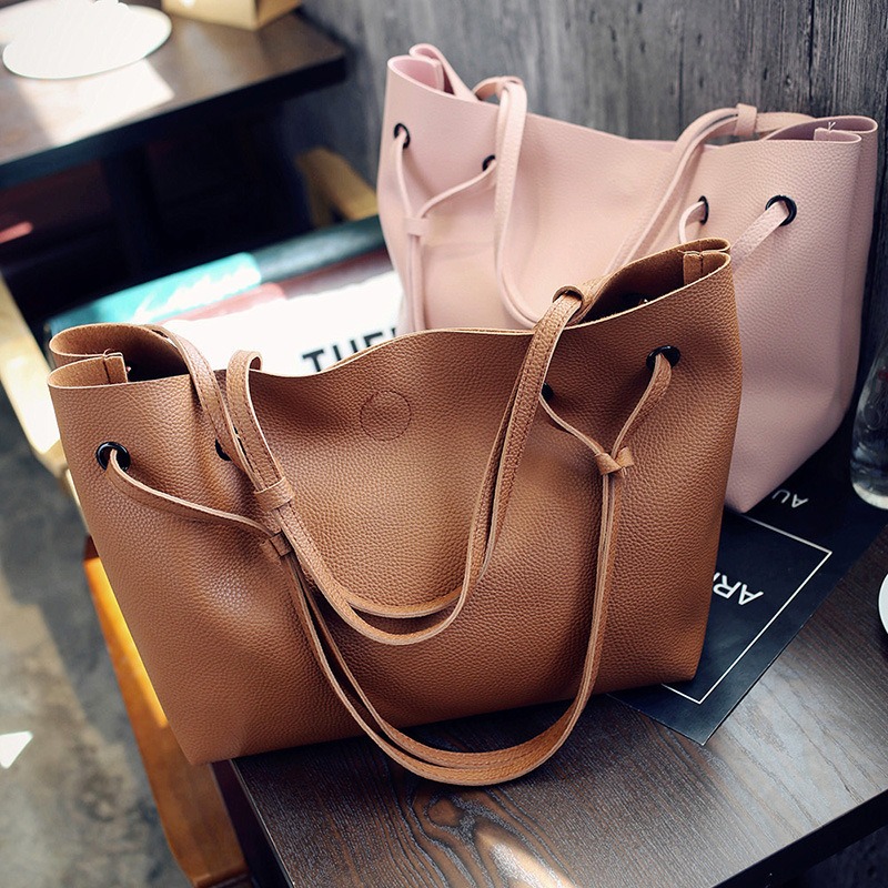 simple Shoulder Bags,Women's Large Capacity Bags,PU Leather Shoulder Bags,Shoulder Bags for travel,Ladies Wild Bags for Office