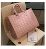 square Luxury Women Handbags Letter Shoulder Bags Female PU Shopper 