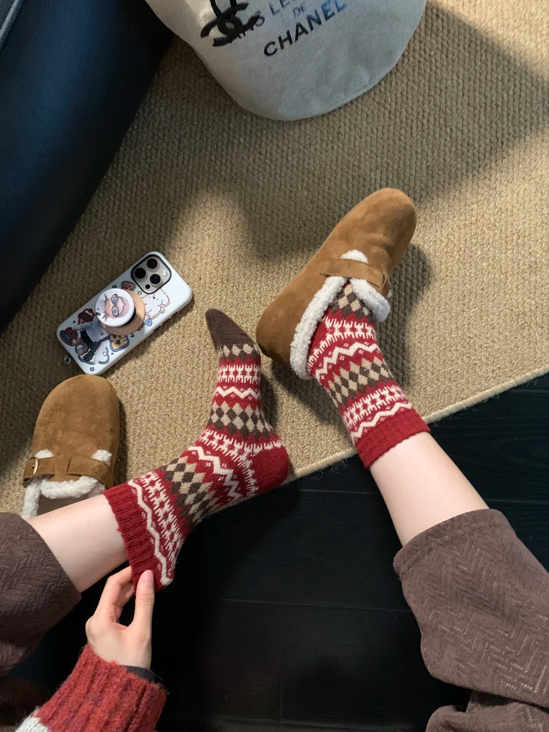 The Cozy Chronicles: Socks That Tell a Winter Story