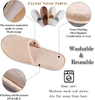  Spa Slippers Non Slip Disposable Slippers For Guest Washable Reusable Which Can Be Used As Women Men House Indoor Bathroom Bedroom Hotel Bride Slippers
