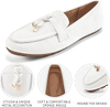 Loafers for Women Slip On Shoes， Casual Comfortable Penny Loafers Ladies Dressy Walking Flats for Business Work Office