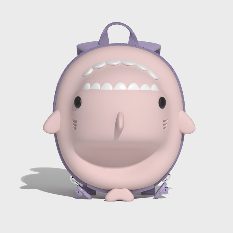 New 3D Children School Bags Kids Backpacks Shark Cartoon Toddler Kids Backpack Fashion Travel Outdoor Bags