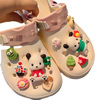 Hot Selling Wholesale 3d Cartoon Garden Shoe Charms Cute Clog Decoration Dog DIY Accessories