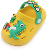 Toddler Shoes Little Kid Clogs Slide Sandals for 0-8yrs Kids Unisex Girls Shoes and Boys Shoes Garden Shoes Cartoon Slides Slip-Resistance Sandals Beach Slippers