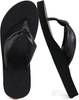 Womens Flip Flops With Arch Support Comfortable Yoga Mat Cushion Thong Leather Sandals for Ladies Fashion Slip On Summer Beach Walking Slides