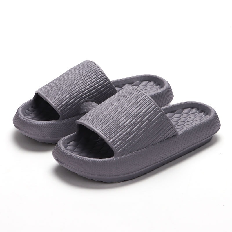 Thick Platform Bathroom Home Slippers Women Cloud Slippers Fashion Soft Sole Eva Indoor Sandals Men Slippers - Buy Thick Platform Home Slippers, Cloud Slippers, Indoor Sandals Product on NINGBO YOUQI IMPORT & EXPORT CO., LTD
