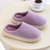 Winter Home Plush Bedroom Slippers For Women Couples Non Slip House Shoes Unisex Men Indoor 