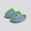 Child Kawaii Blue Cartoon Clogs Summer Kids Lovely Dinosaur Outdoor Garden Shoes Cute Boys 