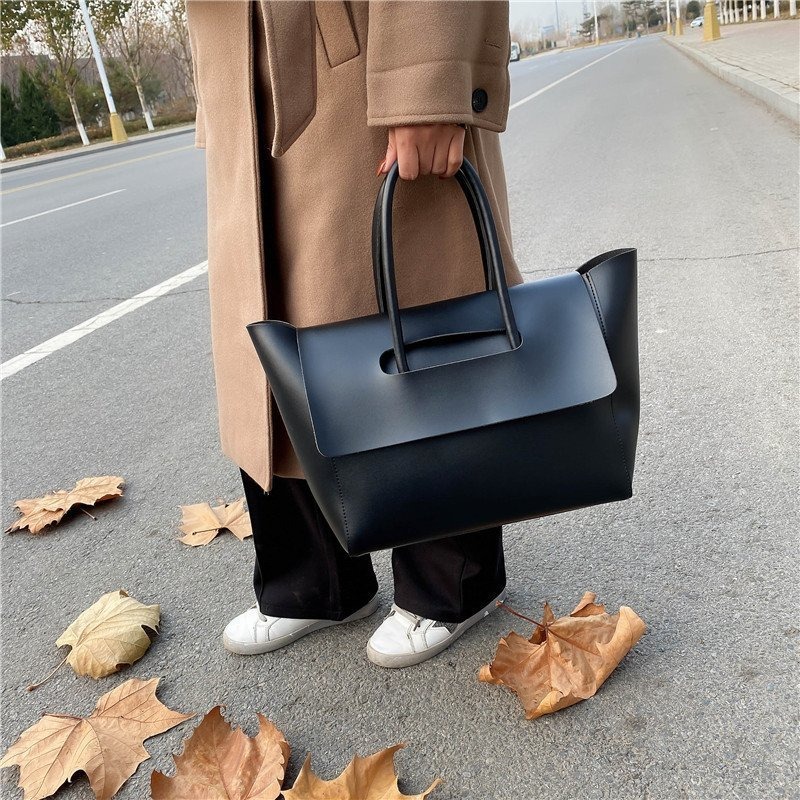 Female solid color Tote Bag,Large Capacity Shoulder Bags,Beach Handbag,Female Handbag,Travel Shopping Handbag