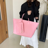 Simple Large Capacity Tote Bags For Women Single Shoulder Shopping Trip Bag Trend Luxury Designer Leisure 