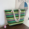 Women's bag 2024 new ethnic simple minority single shoulder diagonal commuter texture bag women's bag fashion