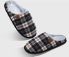 Cozy Warm House Shoes, Rubber Sole, Slip-On for Men and Women, Sizes 4-15