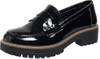 Womens Loafers Comfortable Platform Penny Loafer Chunky Heel Business Casual Dress Shoes 2025 Fashion Leather Women's Loafers & Slip-ons