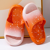 Summer Children's Slippers Casual Sky Gradient Soft Home Bathroom Slippers Non-Slip Girls Boys Slippers Shoes