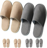 SPA Guest Slippers, 6/12 Pairs Reusable Washable Unisex Spa Slippers for Hotel Bedroom Wedding Party Travel