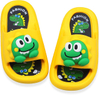  Little Kids Slides Sandals Unicorn Shark Bunny Beach Pool Shower Slides Anti-Skid Home Bath Slippers Cute Summer Outdoor Shoes for Girls and Boys