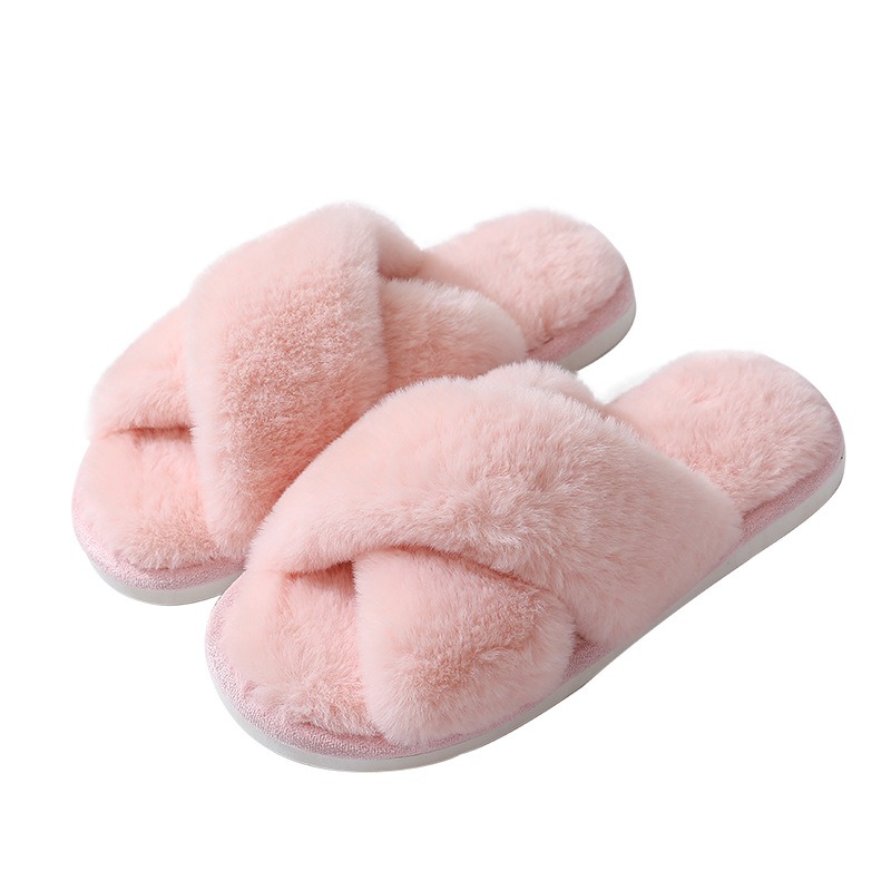 Furry Women Home Slippers,Winter Home Slippers,Candy Home Slippers,Outdoor Home Slippers,Thick Leisure Home Slippers