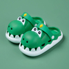 3D Dinosaur Toddler Little Girls Boys Clogs Cute Cartoon Garden Slippers Children Summer Pool Beach Shoes