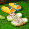Summer cartoon cute non-slip soft soles for children indoor bath boys girls home baby slippers