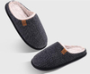 Cozy Warm House Shoes, Rubber Sole, Slip-On for Men and Women, Sizes 4-15