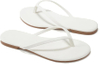 Flip Flops Sandals for Women, Summer Fashion Leather Slippers, Lightweight Comfortable Beach Sandals Slip On Flat Dressy Size 6-10