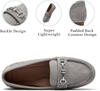 Women's Wide Loafers Shoes Cute Dressy Shoes Ladies Comfort Slip Ons Work Shoes