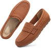 Loafers for Women Comfortable Slip on Work Flats Shoes Womens Dressy Casual Walking Shoes