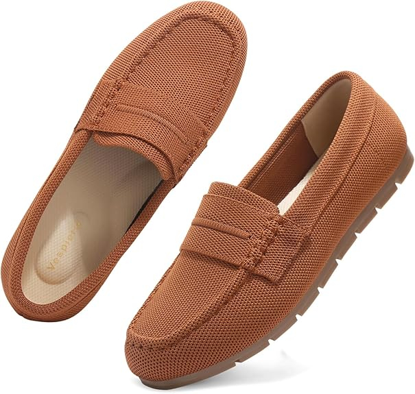 Loafers for Women Comfortable Slip on Work Flats Shoes Womens Dressy Casual Walking Shoes