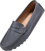 Women's Genuine Leather Penny Loafers Classic Driving Moccasins Casual Slip On Comfort Women Loafer Shoes